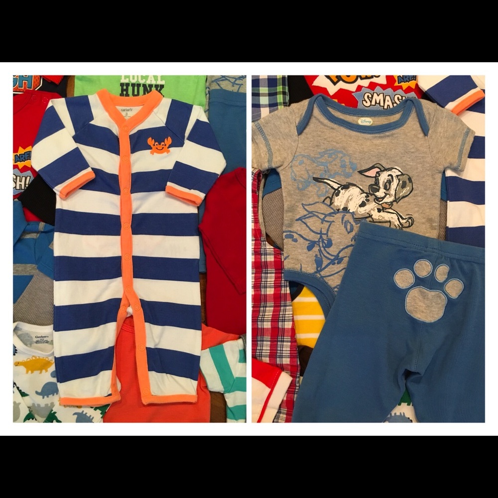 ❌❌SOLD❌❌🍭Lot Of Baby Boy Clothes Size 3M 3-6M🍭 - Picture 7 of 8